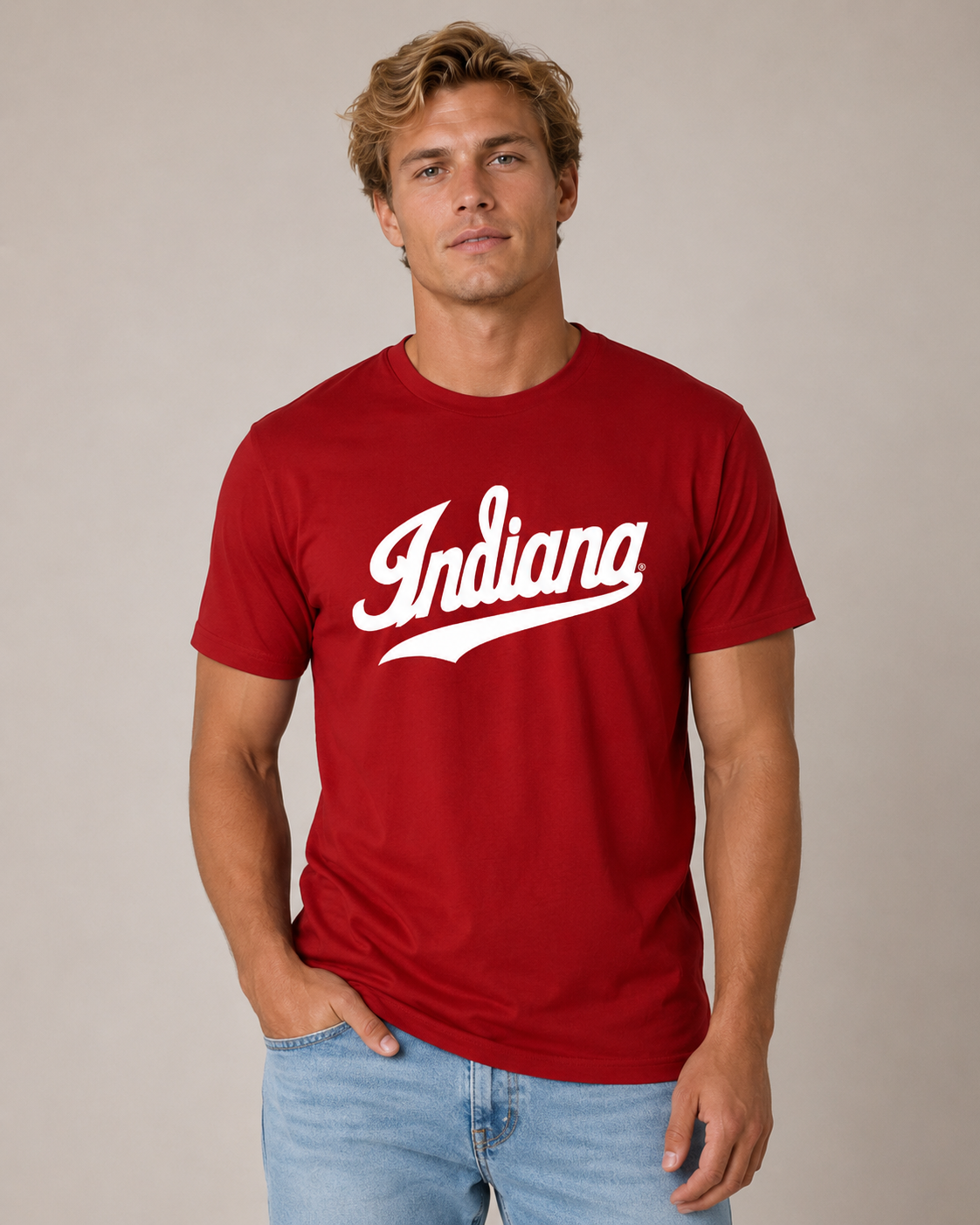 Indiana Unisex Tee | "Indiana Script" Tee