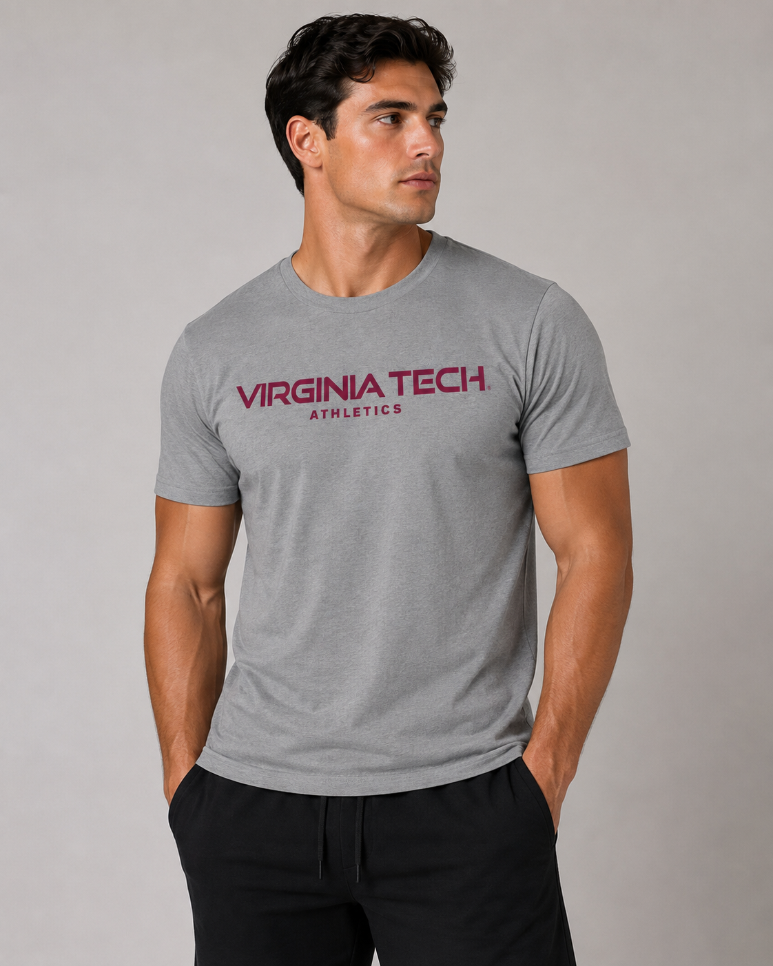 Virginia Tech Unisex Tee | "VT Athletics" Tee