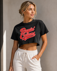 Louisiana Womens | "Ragin Cajuns" Crop Top