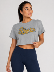 Georgia Tech Womens | "Sting 'Em" Crop Top