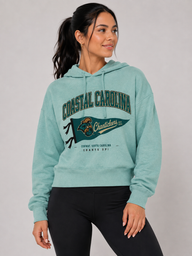 Coastal Carolina Womens Hoodie | "Pennant" Hoodie