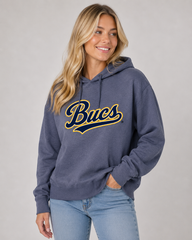 ETSU Women's | "Bucs Script" Navy Hoodie