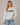 ETSU Women's | "ETSU" White Mock Neck Sweatshirt