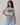 ETSU Women's | "ETSU Script" Crop Top Light Blue