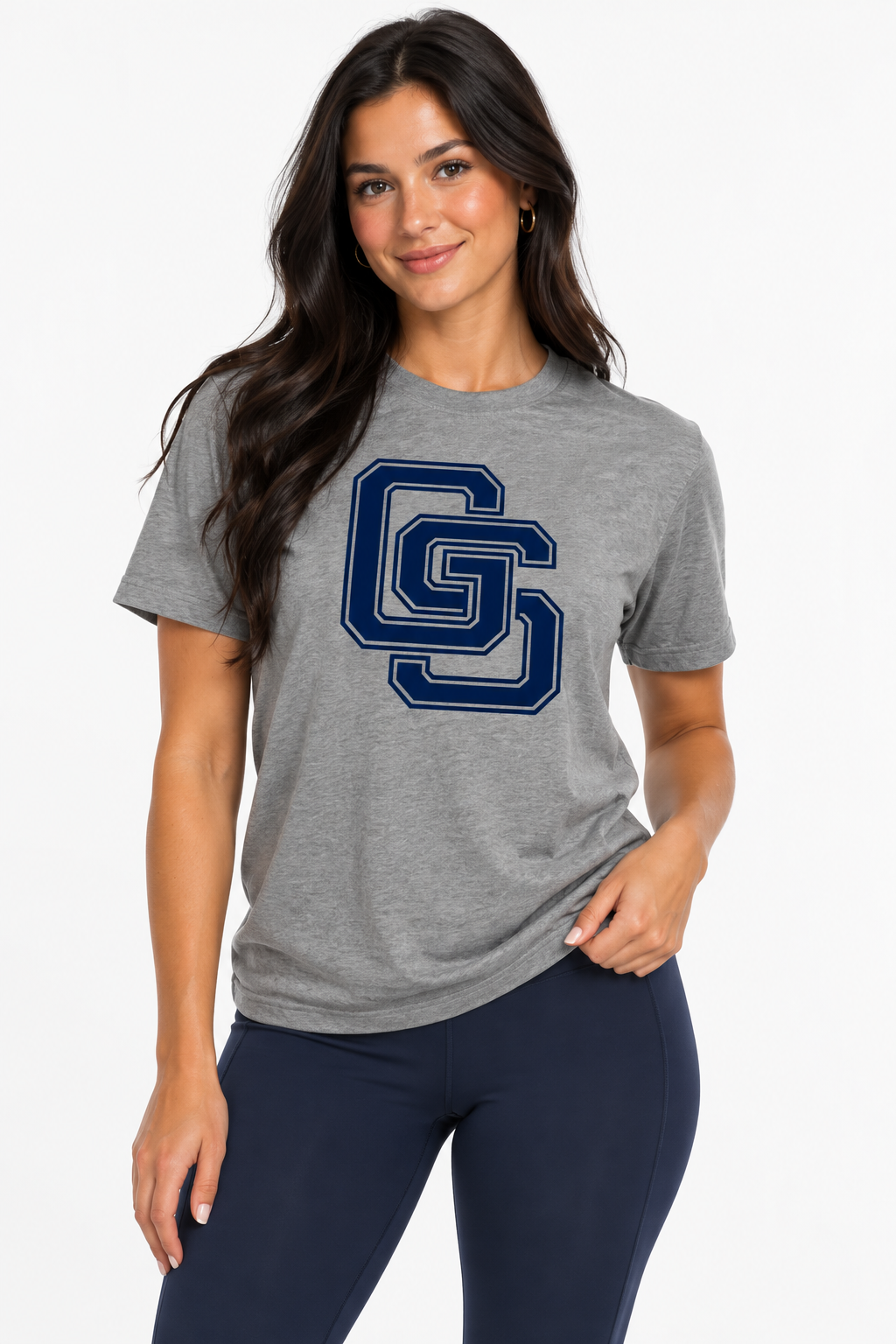 Georgia Southern The Varsity Vault Unisex Tee | "GS Stack" Grey Tee