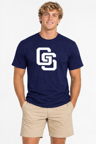 Georgia Southern The Varsity Vault Unisex Tee | "GS Stack" Navy Tee