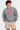 Louisiana Lafayette The Varsity Vault Unisex Crewneck | "Cajuns w/ Outline" Retro Grey Crewneck