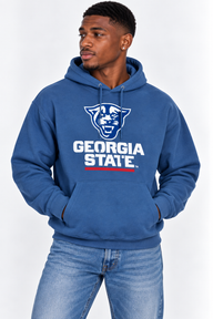 Georgia State Unisex Hoodie | "Panther Head w/ Georgia State" Royal Hoodie