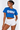 Georgia State Womens | "GSU" Royal Crop Top