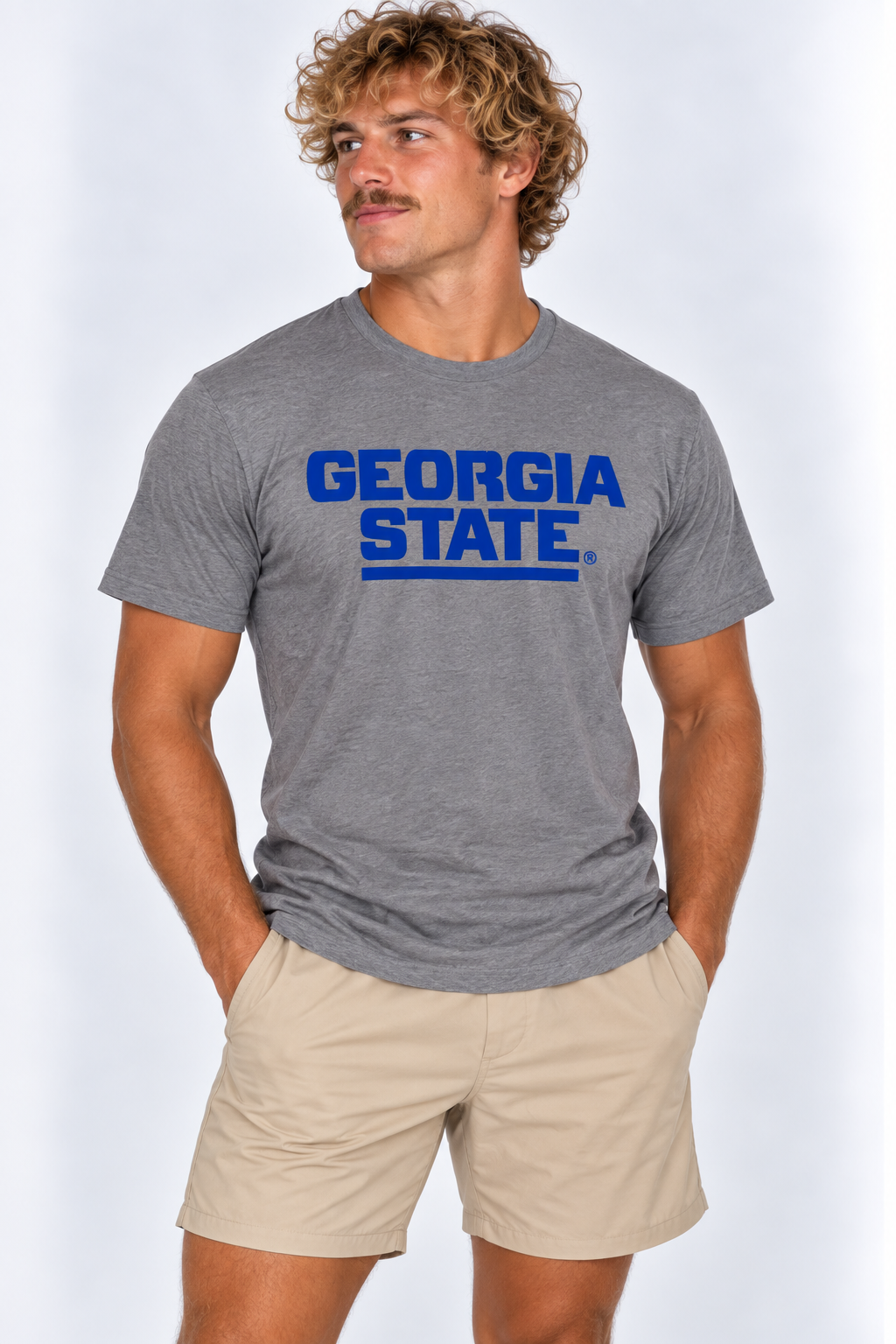 Georgia State Unisex Tee | "Georgia State" Grey Tee