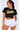 Southern Miss Womens | "Eagles" Black Crop Top