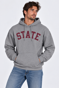 Mississippi State Unisex Hoodie | "STATE" Grey Hoodie