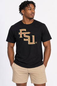 Florida State Seminoles Unisex | Black "FSU Gold" Tee