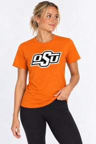 Oklahoma State Cowboys Unisex | Orange "OSU Block" Tee