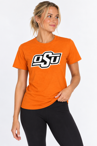 Oklahoma State Cowboys Unisex | Orange "OSU Block" Tee