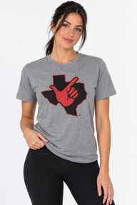 Texas Tech Red Raiders Unisex | "Lone Star" Grey Tee