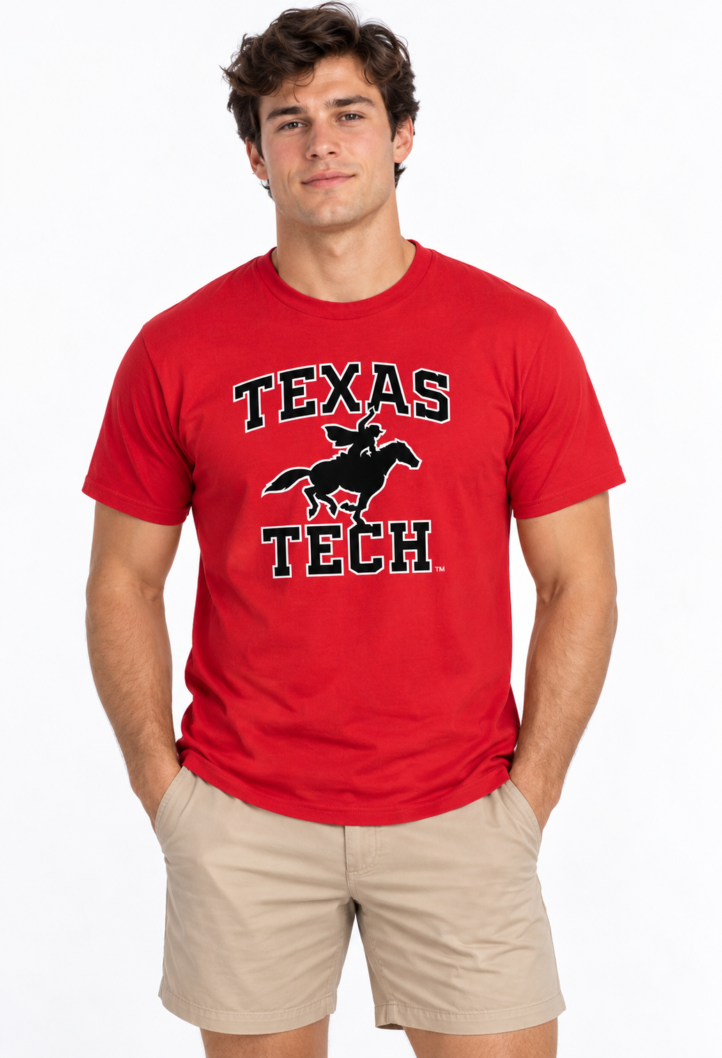 Texas Tech Red Raiders Unisex | "Masked Rider" Red Tee