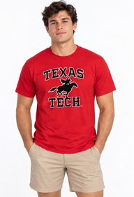 Texas Tech Red Raiders Unisex | "Masked Rider" Red Tee