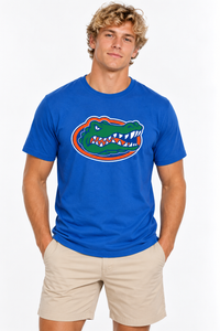 Florida Gators Unisex | "Gator Head" Blue Cotton Tee