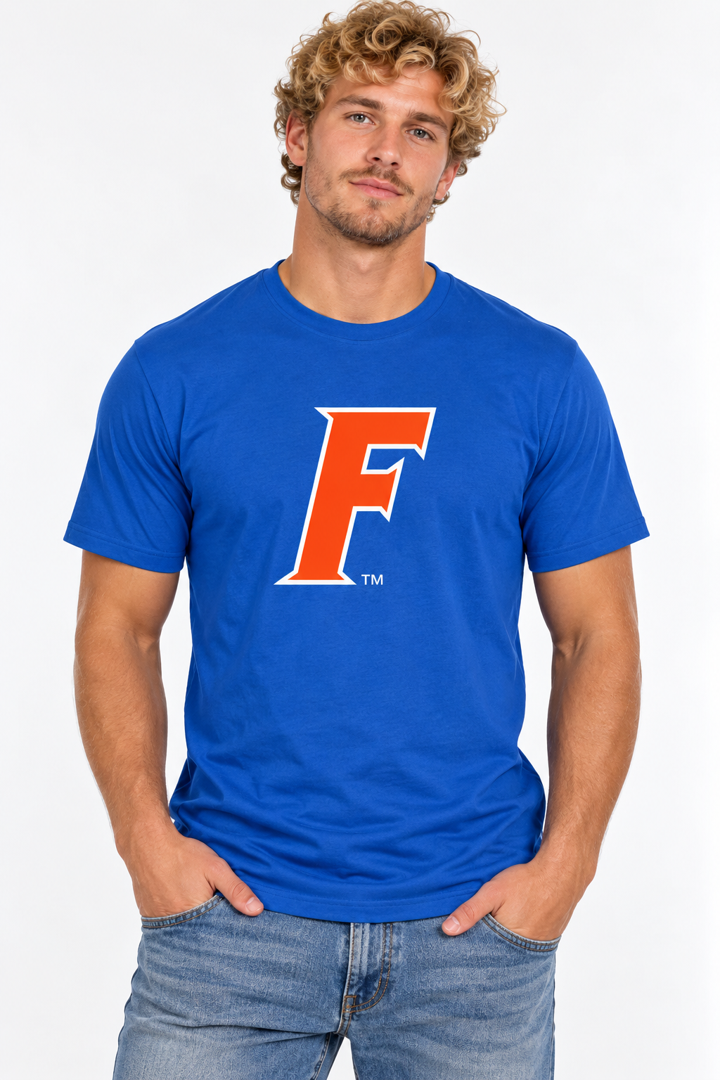 Florida Gators Unisex | "F" Blue Cotton Tee