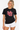 Utah Utes Unisex | Black "Interlocking UU" Acid Wash Tee