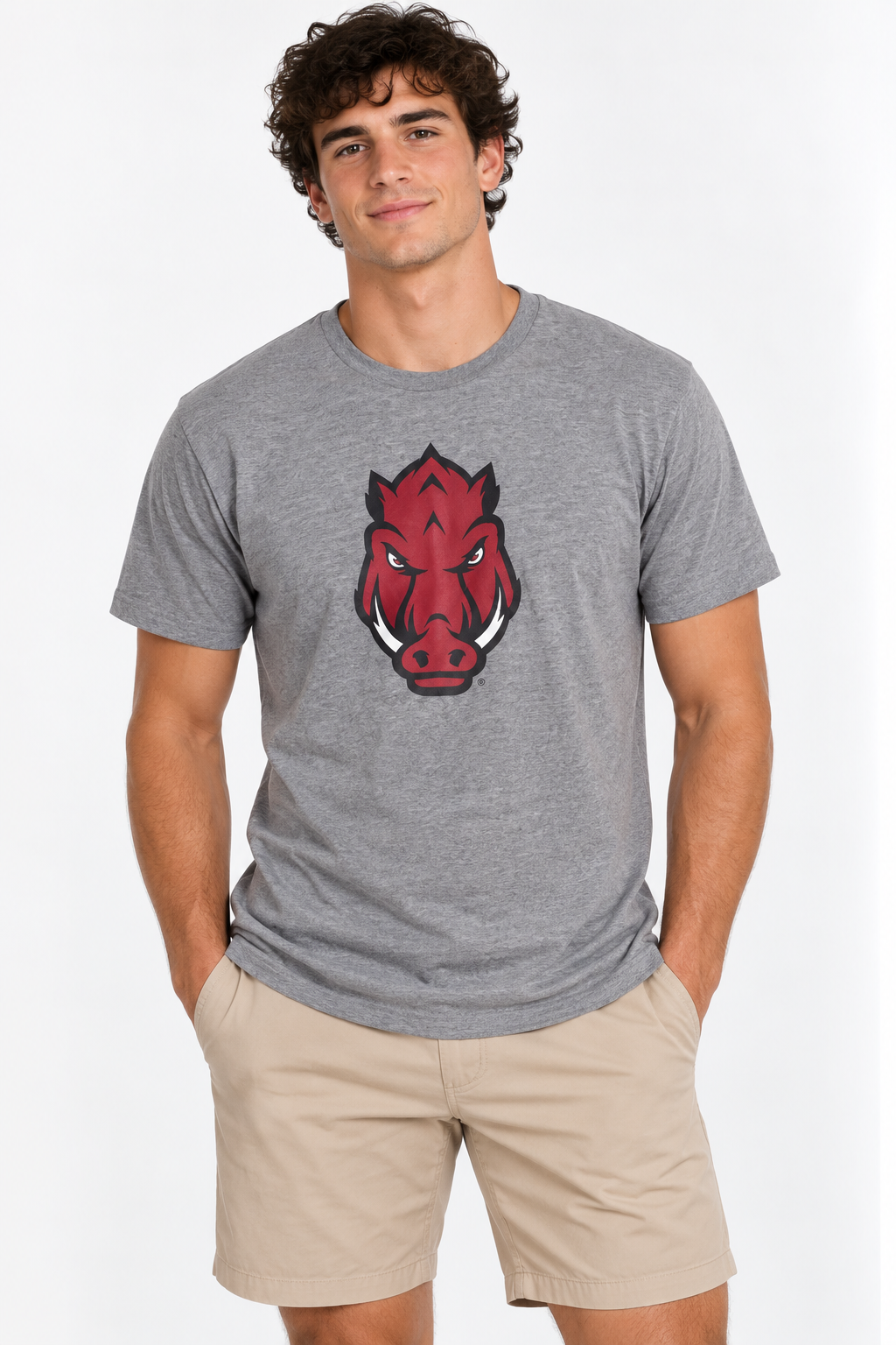 Arkansas Razorbacks Unisex | "Razorback Head" Tee