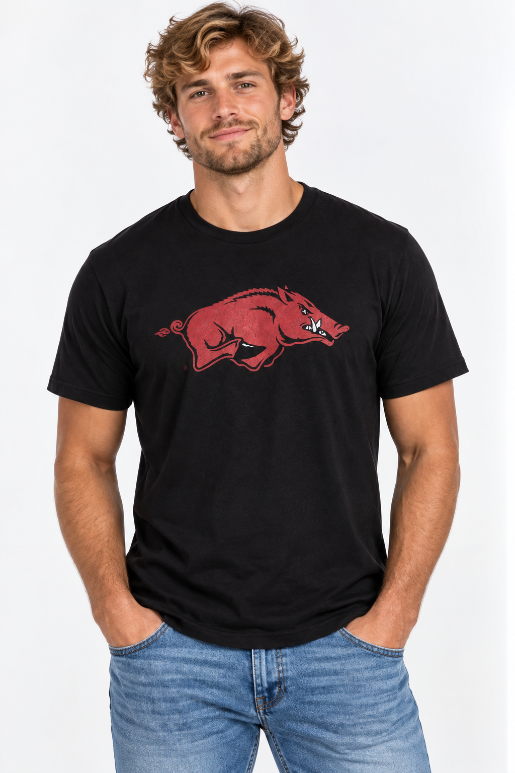 Arkansas Razorbacks Unisex | "Running Razorback" Tee