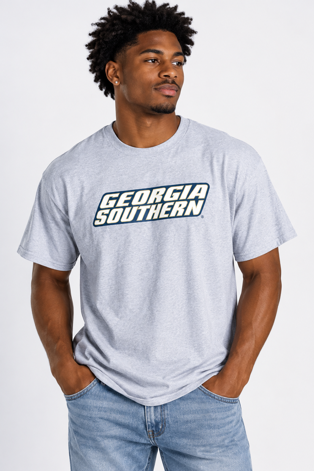 Georgia Southern Unisex | "Georgia Southern" Grey T-Shirt