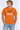 Campbell Unisex | "Camel Mascot Running" Orange T-shirt