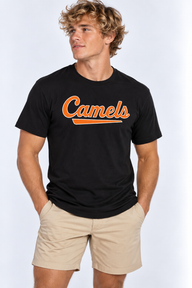 Campbell Unisex | "Camels" Black T-shirt