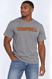 Campbell Unisex | "Campbell Block" Grey T-shirt