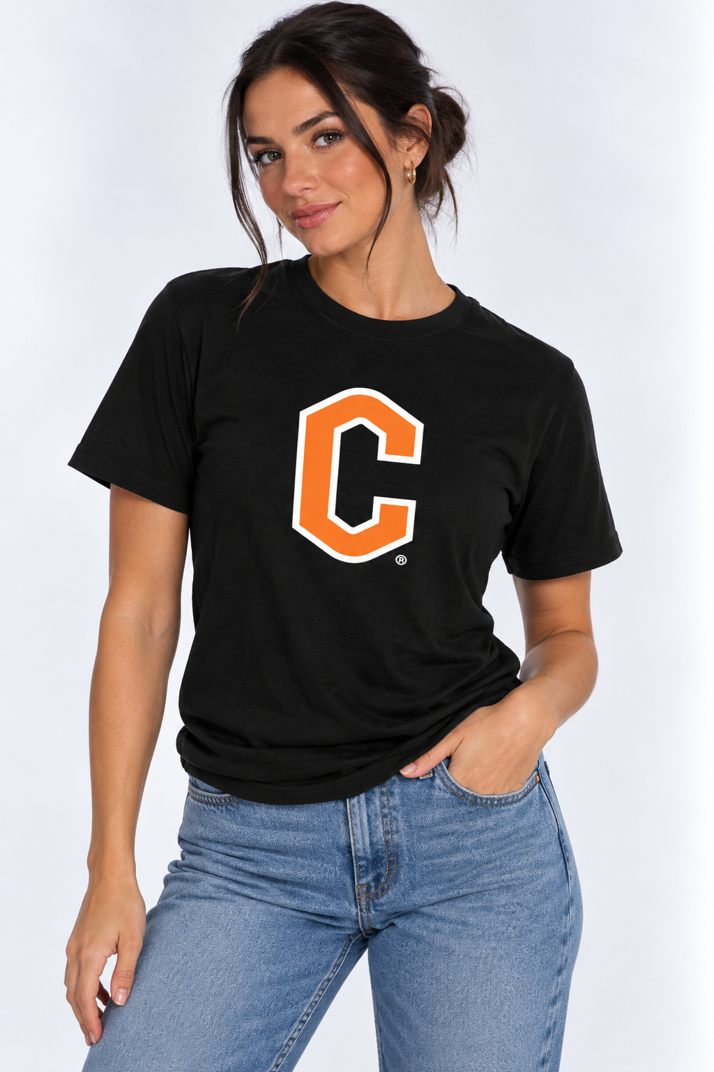 Campbell Unisex | "C" Black T-shirt
