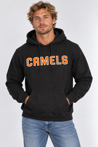 Campbell Unisex Hoodie | "Camels Block" Black Hoodie