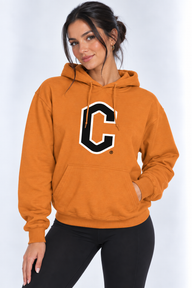 Campbell Unisex Hoodie | "C" Orange Hoodie