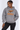 Campbell Unisex Hoodie | "Camel Mascot Running" Grey Hoodie