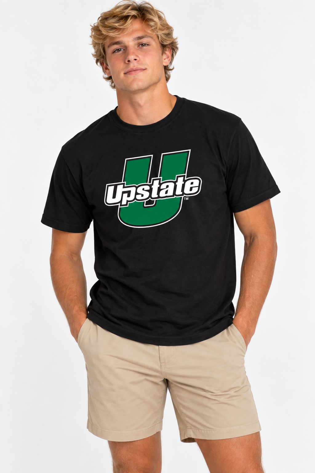 South Carolina Upstate Unisex | "U Upstate" Black T-shirt