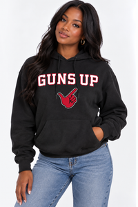 Texas Tech Unisex Hoodie | "Guns Up" Black Hoodie
