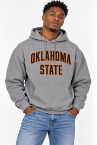 Oklahoma State Unisex Hoodie | "Oklahoma State Arch" Grey Hoodie