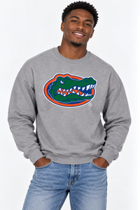 Florida Unisex Crewneck | "Gator Head" Grey Crewneck