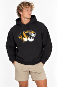 Missouri Unisex Hoodie | "Tiger Head" Black Hoodie
