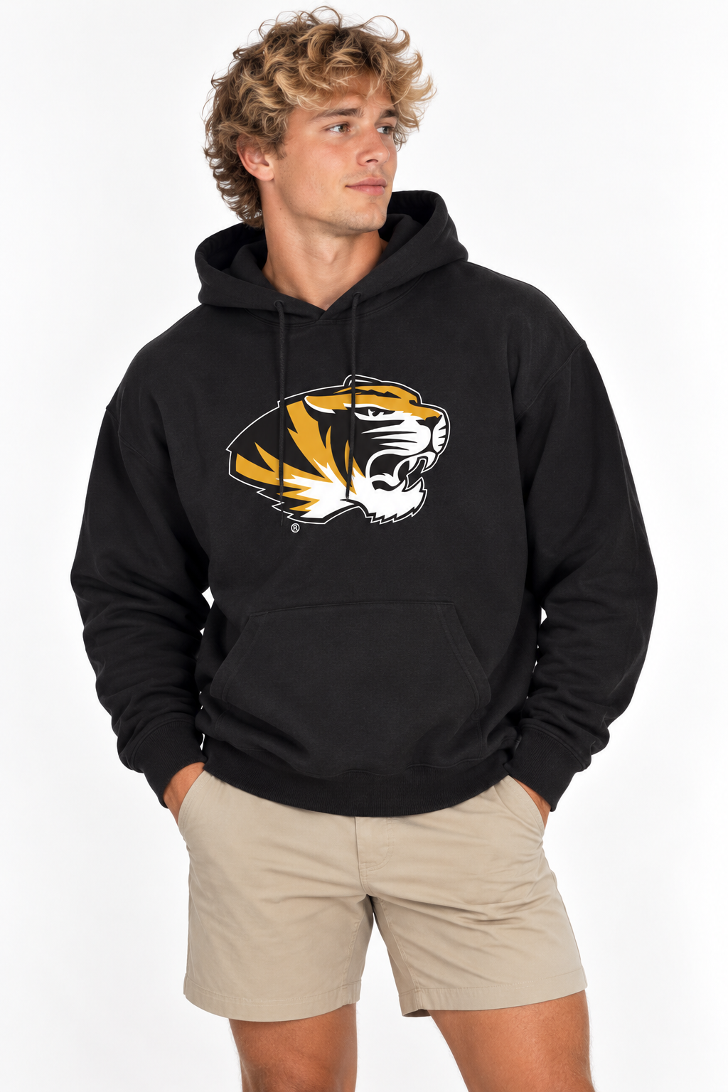 Missouri Unisex Hoodie | "Tiger Head" Black Hoodie