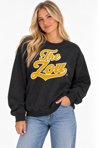 Missouri Unisex Crewneck | "The Zou Script" Black Crewneck
