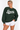 Michigan State Unisex Crewneck | "Sparty Script" Dark Green Crewneck