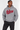 Indiana Unisex Hoodie | "Indiana Script" Grey Hoodie