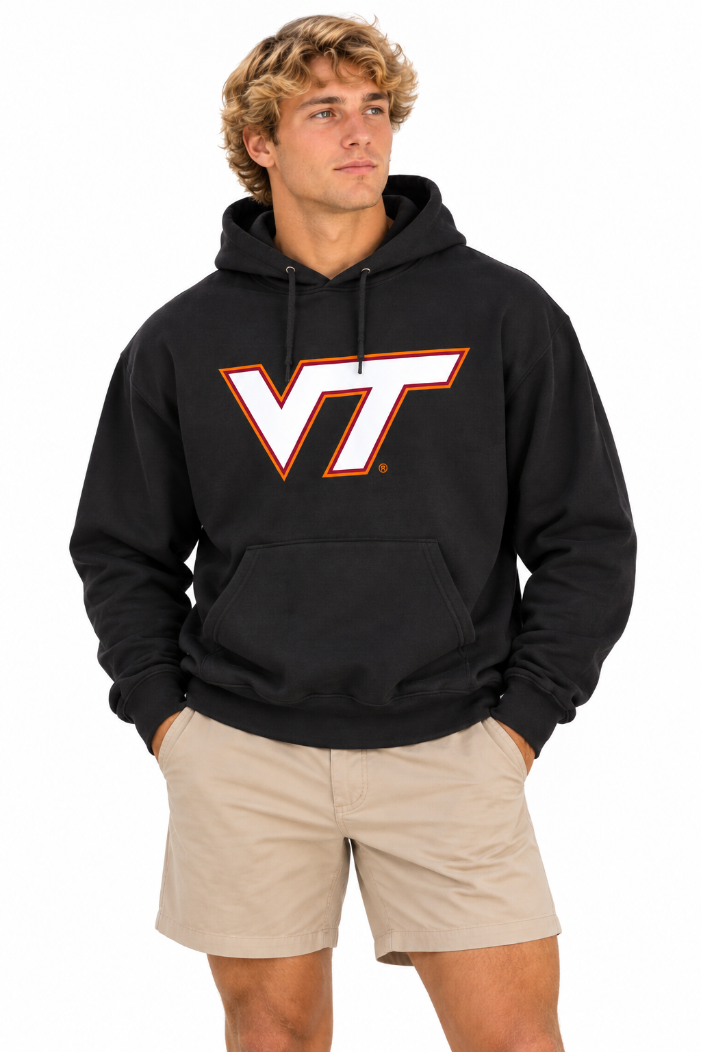 Virginia Tech Unisex Hoodie | "VT" Black Hoodie