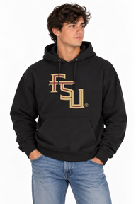 Florida State Unisex Hoodie | "FSU Diagonal" Black Hoodie