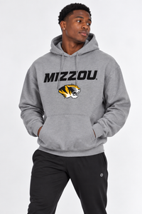 Missouri Unisex Hoodie | "Mizzou w/ Tiger Head" Grey Hoodie