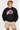 Utah Unisex Crewneck | "Circle U w/ Feathers" Black Crewneck
