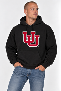 Utah Unisex Hoodie | "UU" Black Hoodie