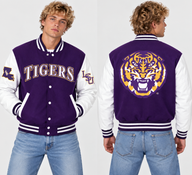LSU Tigers Men's | "Varsity Mike" Letterman Jacket